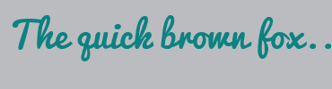 Image with Font Color 0C8282 and Background Color BBBCBF